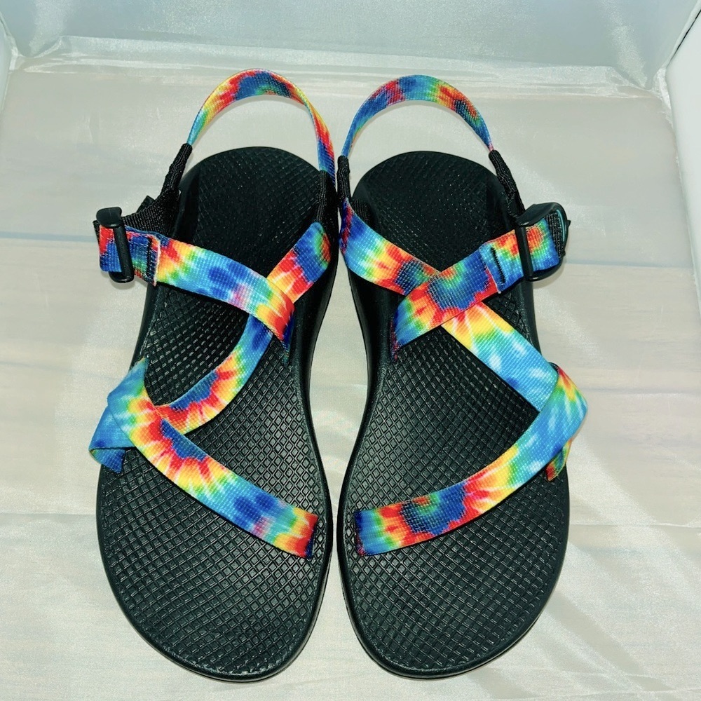 Chaco Size 9 Z/1 Classic Sandals Rainbow CM 26